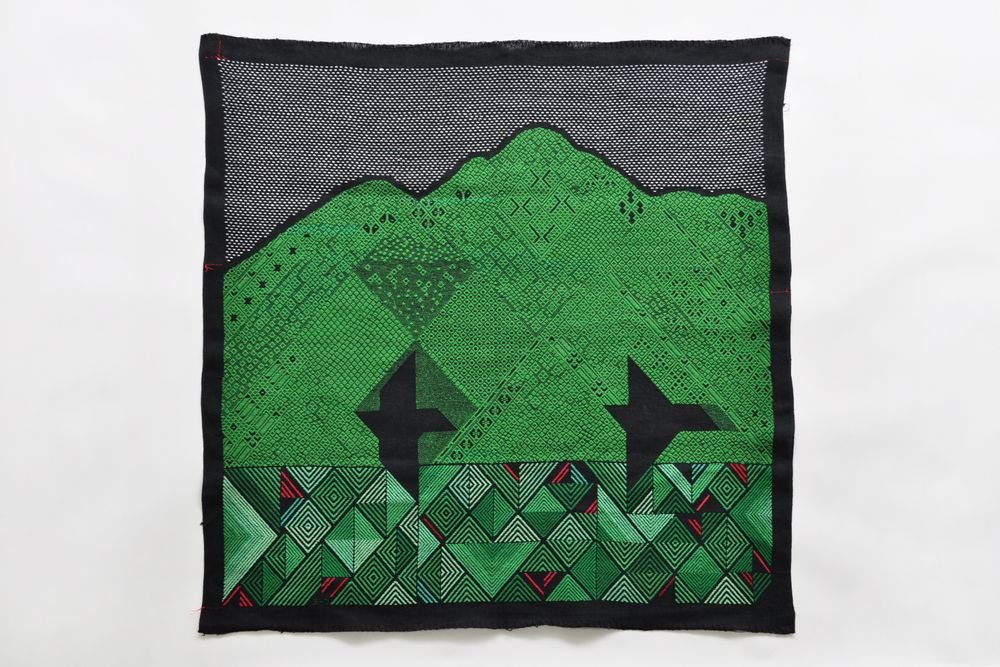 Other wall decoration - EMBROIDERED TAPESTRIES “TSUGARU” SUMMER - KIDA YOKO