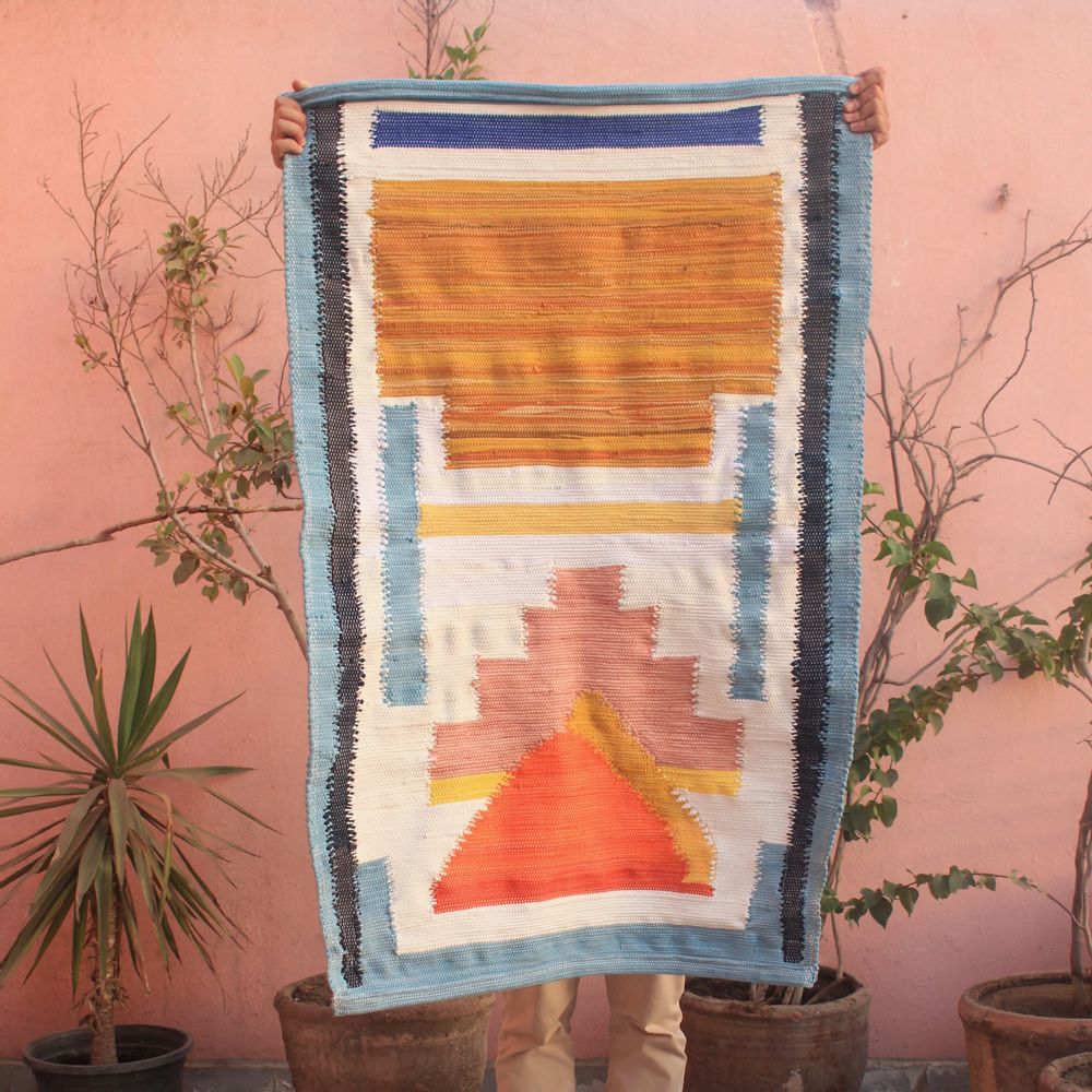 Other wall decoration - HIEROGLYPH Rug SOLEIL rug: MOM SUSTAINABLE EDITION, SLOW DESIGN - TAKECAIRE
