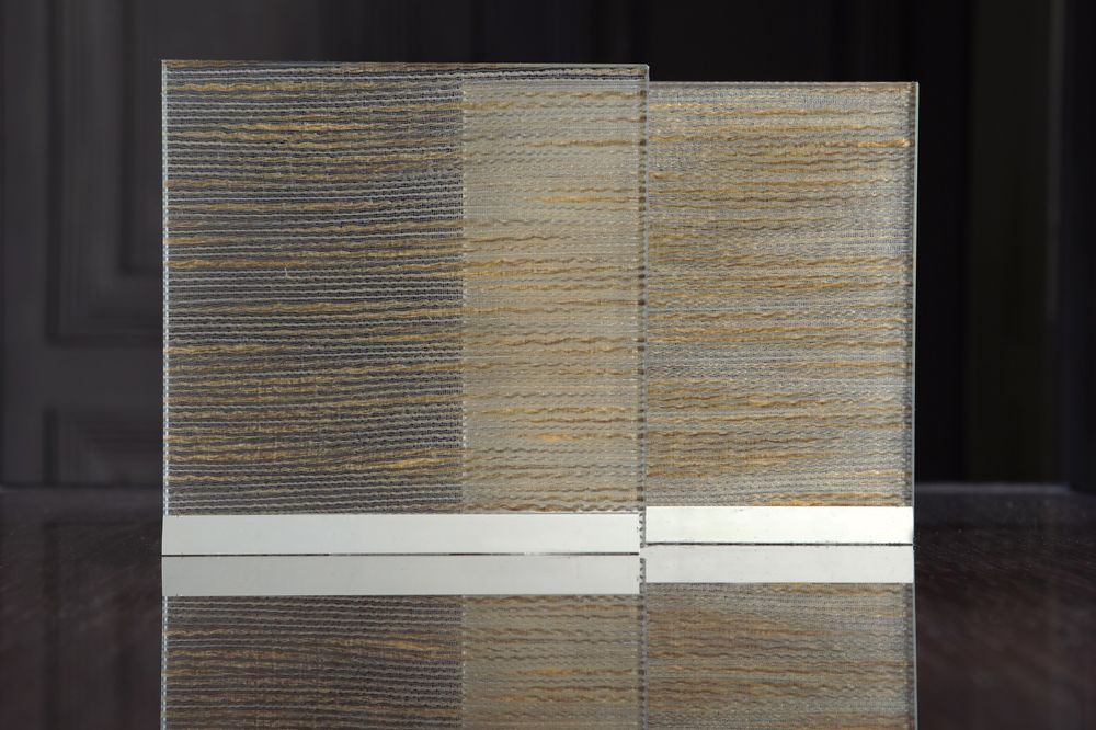 Tissus d'ameublement - FUSION tissu et verre - BISSON BRUNEEL