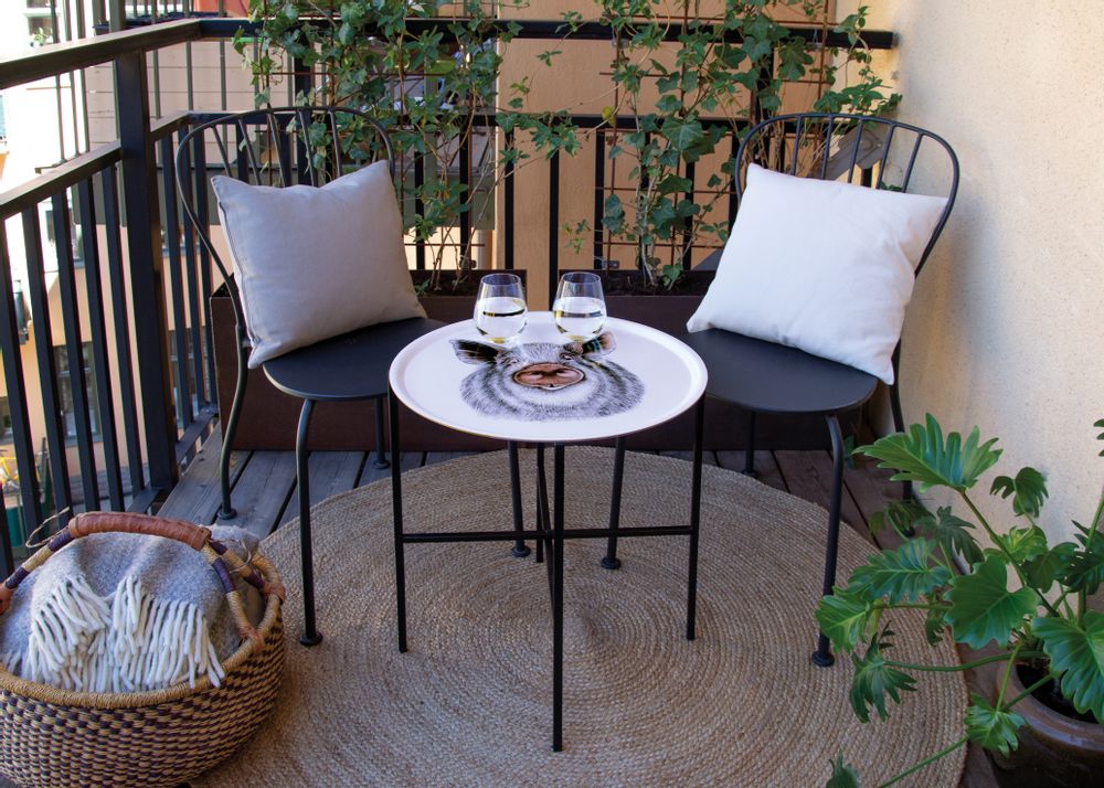 Garden accessories - Side Table - indoor and outdoor - CHARLOTTE NICOLIN