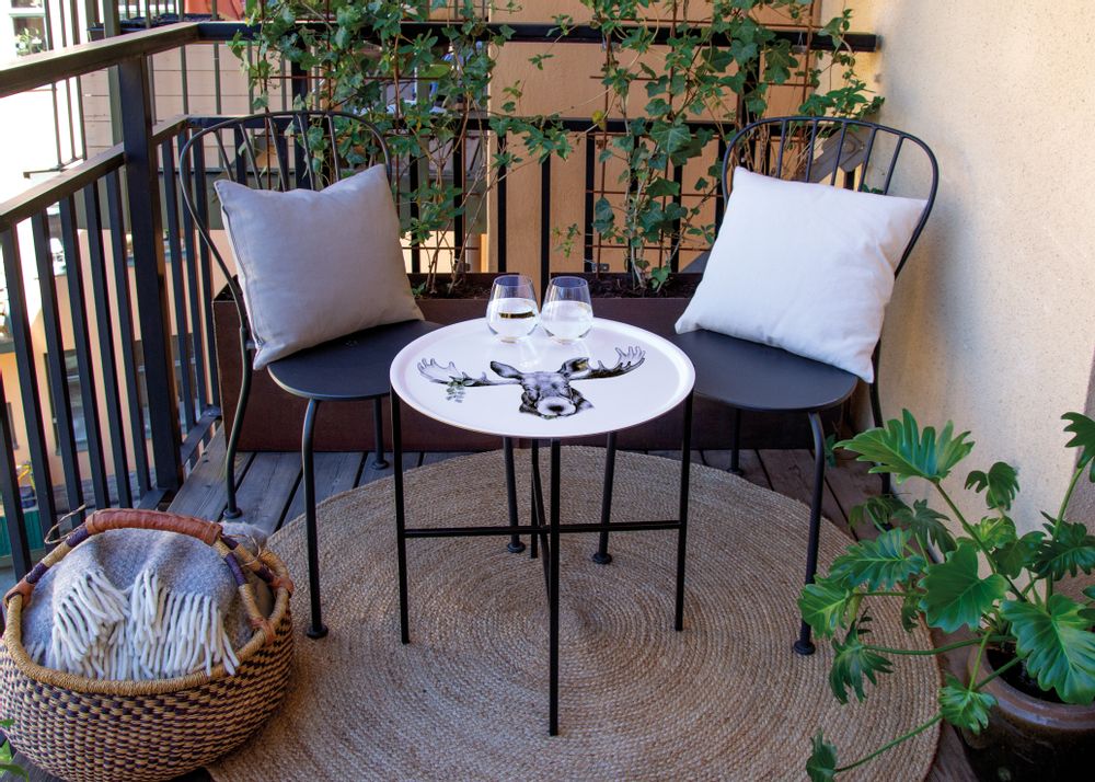 Garden accessories - Side Table - indoor and outdoor - CHARLOTTE NICOLIN