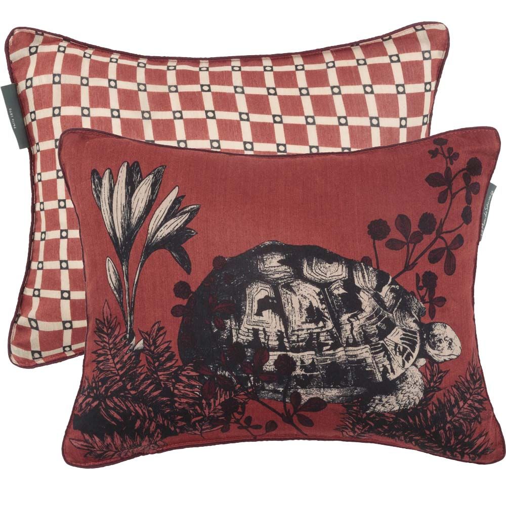 Fabric cushions - Asie central cushions - LE MONDE SAUVAGE BEATRICE LAVAL