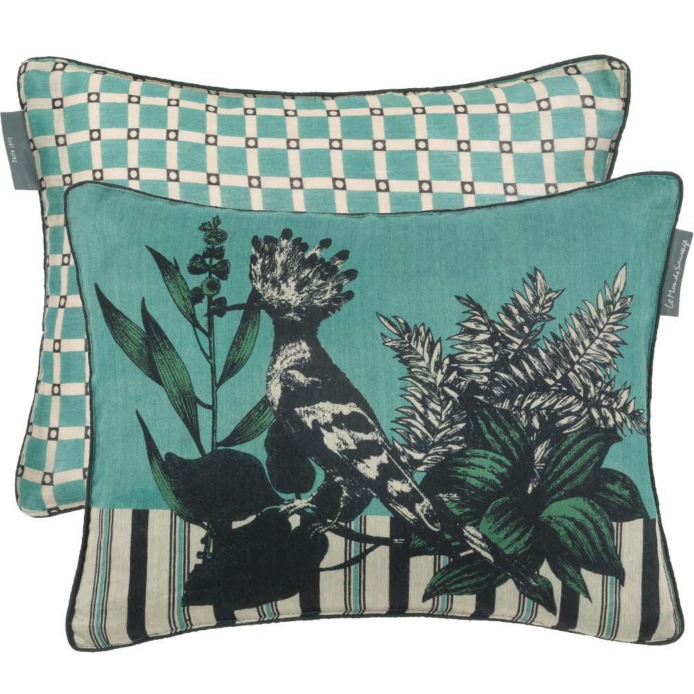 Fabric cushions - Asie central cushions - LE MONDE SAUVAGE BEATRICE LAVAL