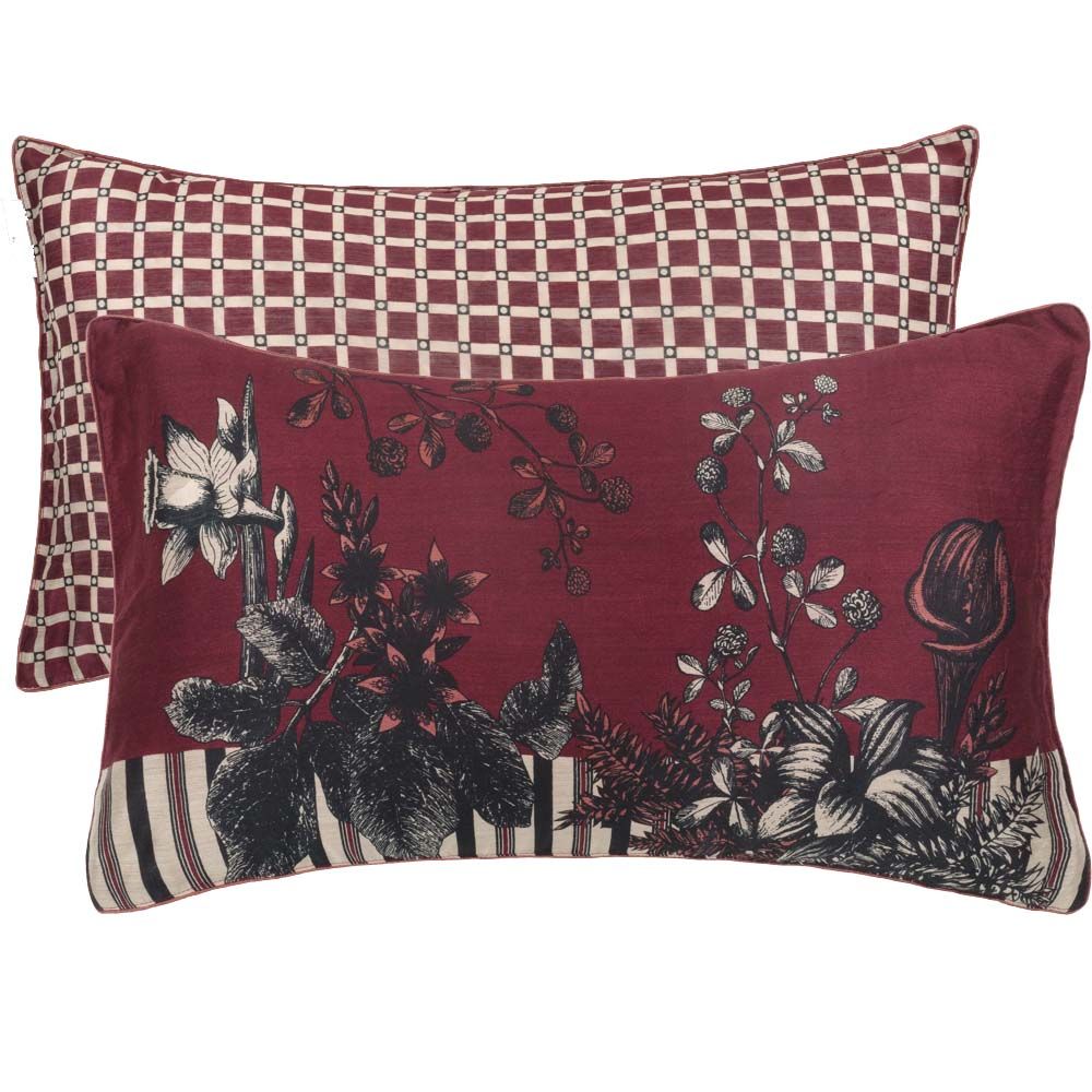 Fabric cushions - Asie central cushions - LE MONDE SAUVAGE BEATRICE LAVAL