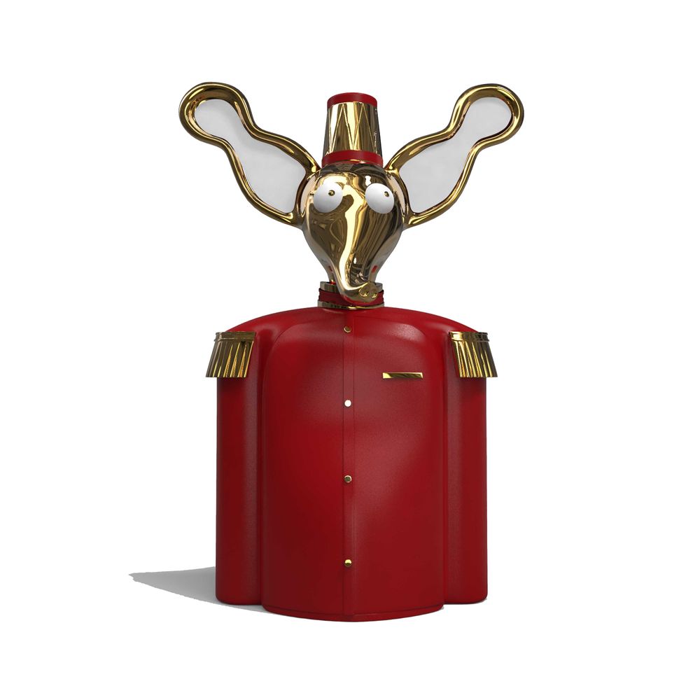 Etagères - Cabinet Monsieur Elie Rouge - SCARLET SPLENDOUR