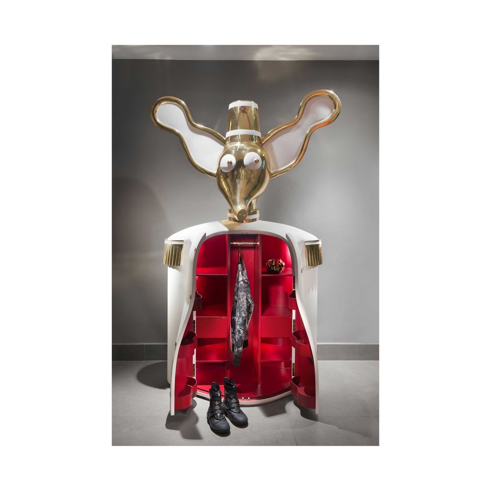 Commodes - Armoire Elie - SCARLET SPLENDOUR