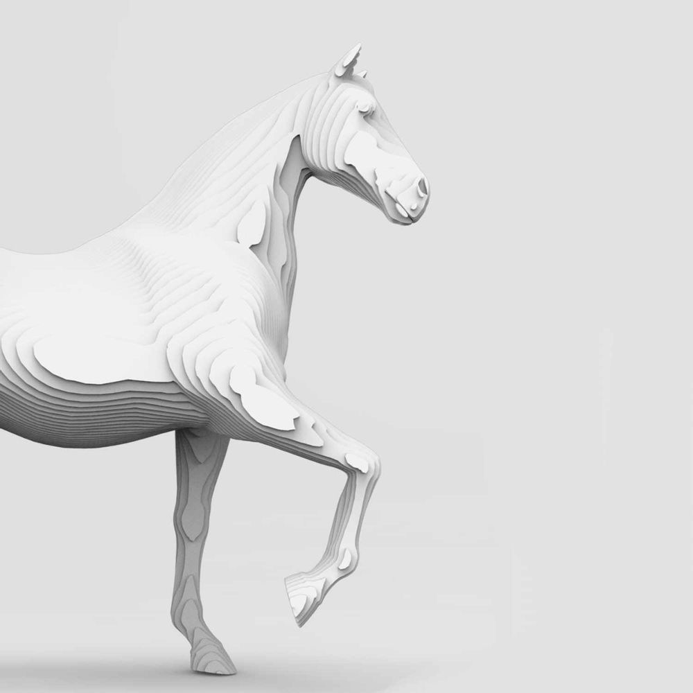 Sculptures, statuettes and miniatures - EQUUS Sculpture - APICAL REFORM