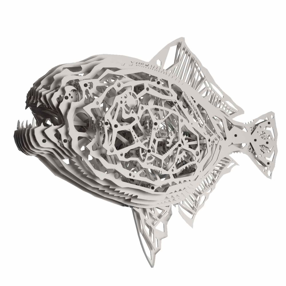 Sculptures, statuettes et miniatures - Sculpture PIRANHA - APICAL REFORM
