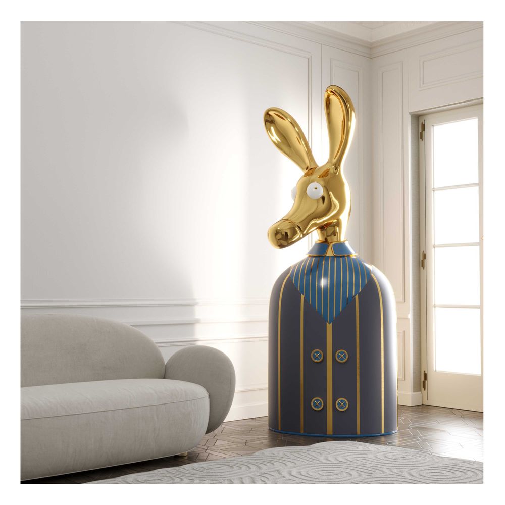 Chests of drawers - Signor Ciuco Blu Cabinet - SCARLET SPLENDOUR