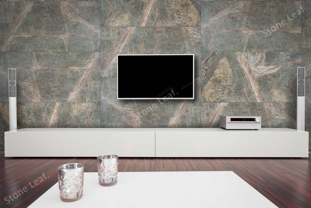 Kitchen splash backs - StoneLeaf Lima wall covering - STONELEAF