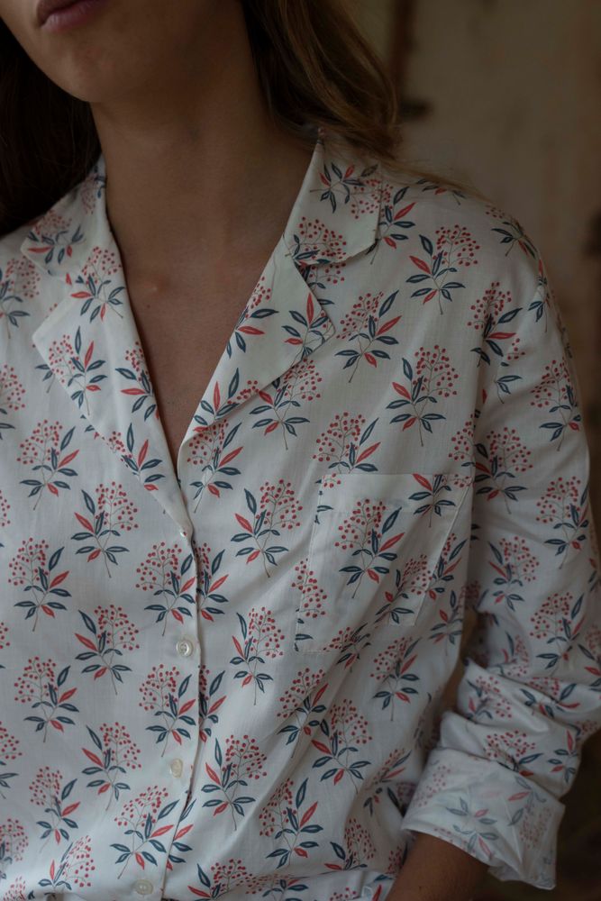 Homewear - Pajamas “Jeanne” - LALIDE A PARIS