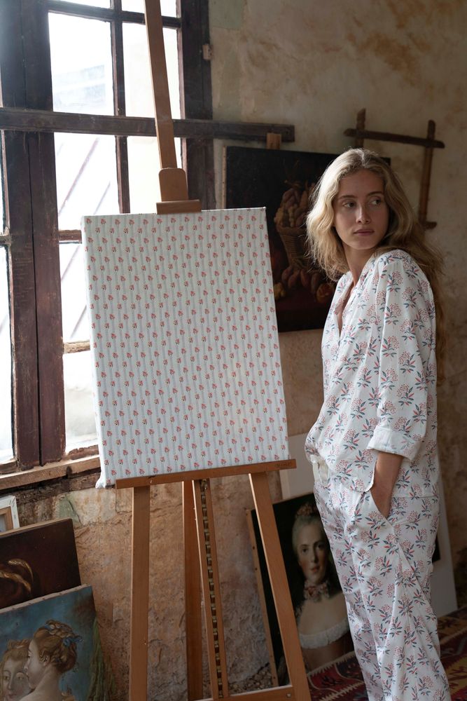 Homewear - Pajamas “Jeanne” - LALIDE A PARIS