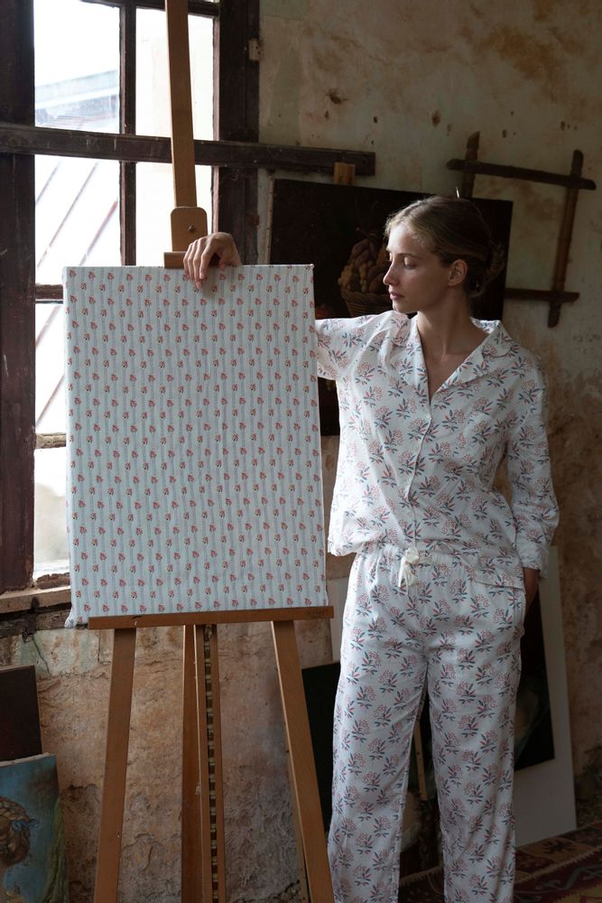 Homewear - Pajamas “Jeanne” - LALIDE A PARIS