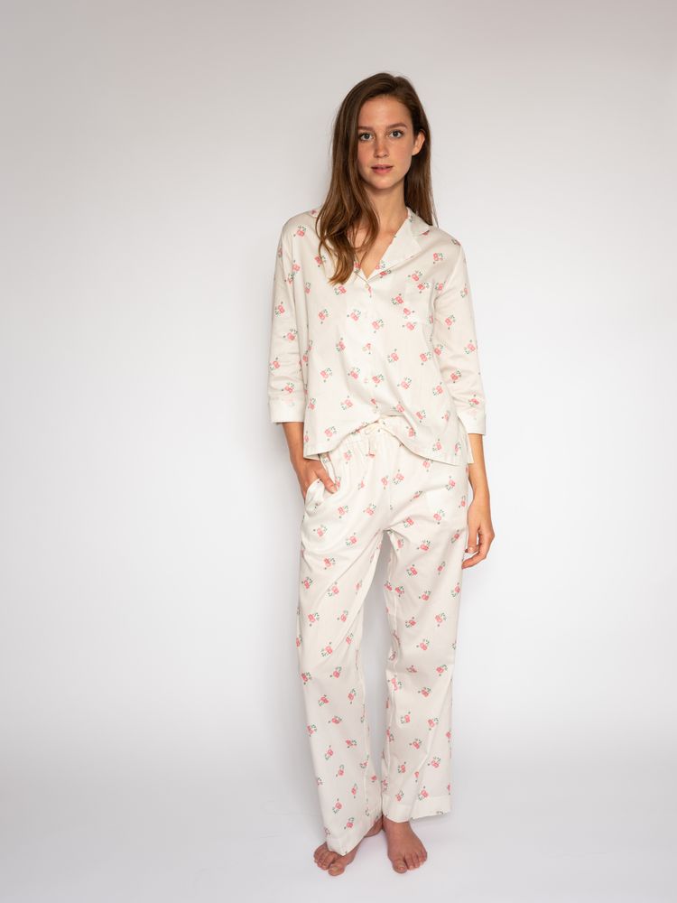 Homewear - Pyjama « Jeannette » - LALIDE A PARIS