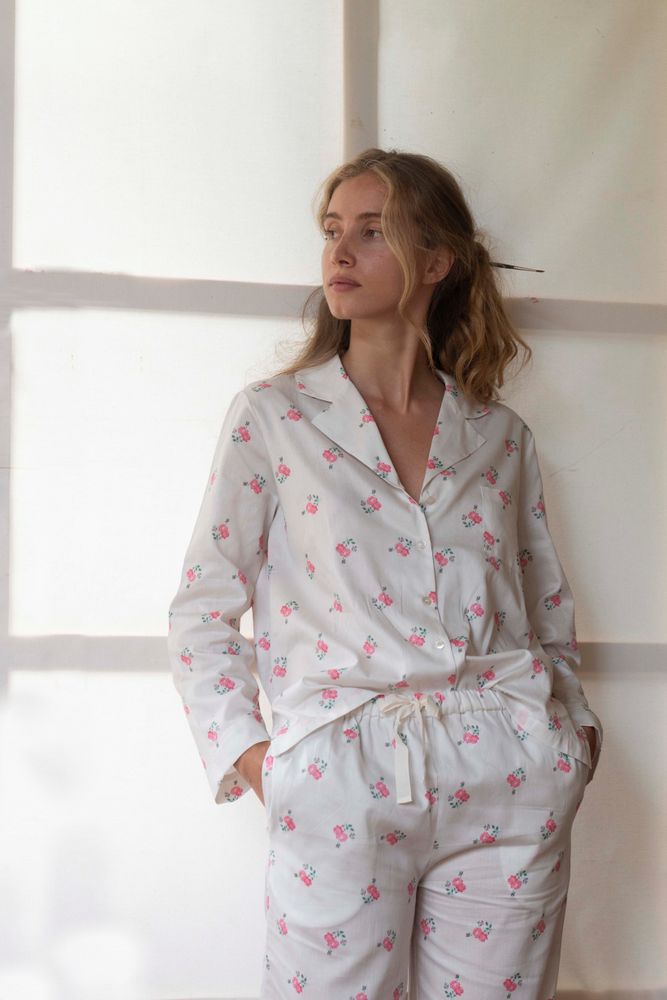 Homewear - Pyjama « Jeannette » - LALIDE A PARIS