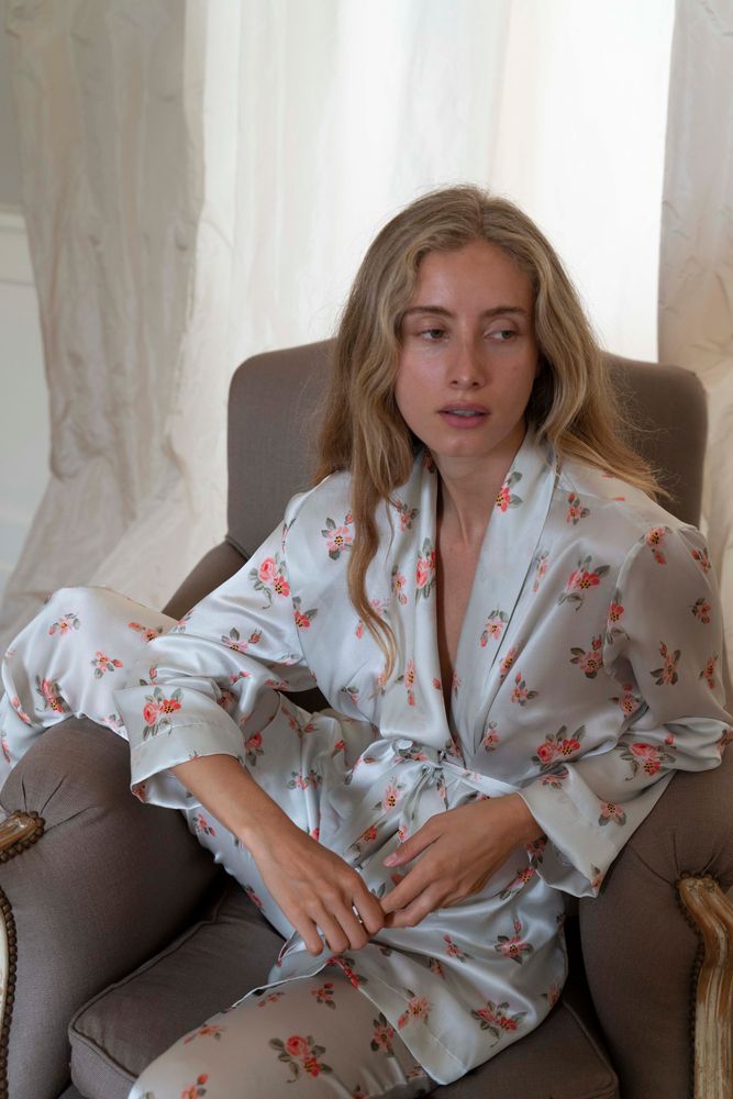 Homewear - Kimono “Anastasia” - LALIDE A PARIS