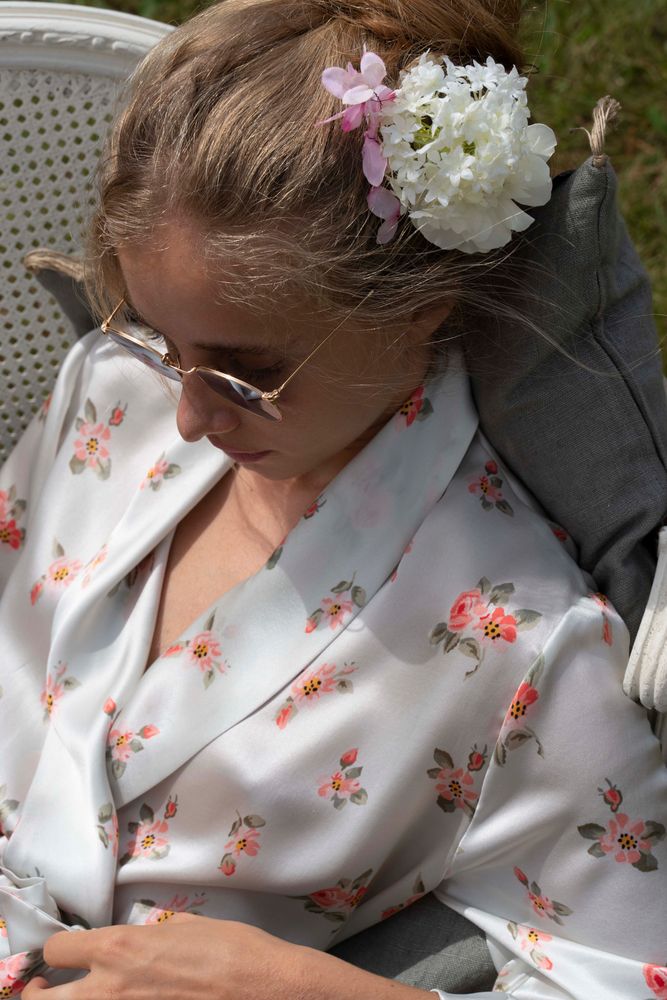 Homewear - Kimono “Anastasia” - LALIDE A PARIS