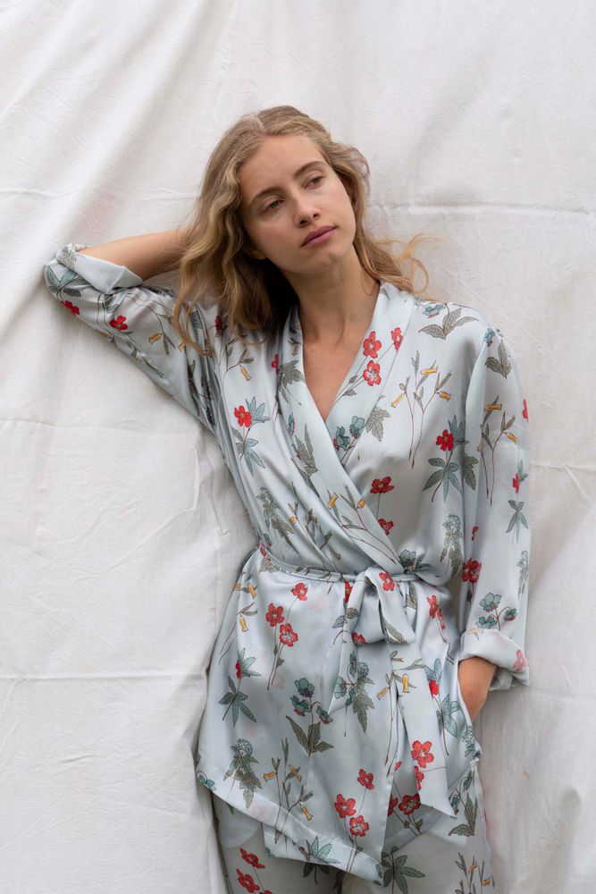 Homewear - Kimono “Agathe” - LALIDE A PARIS