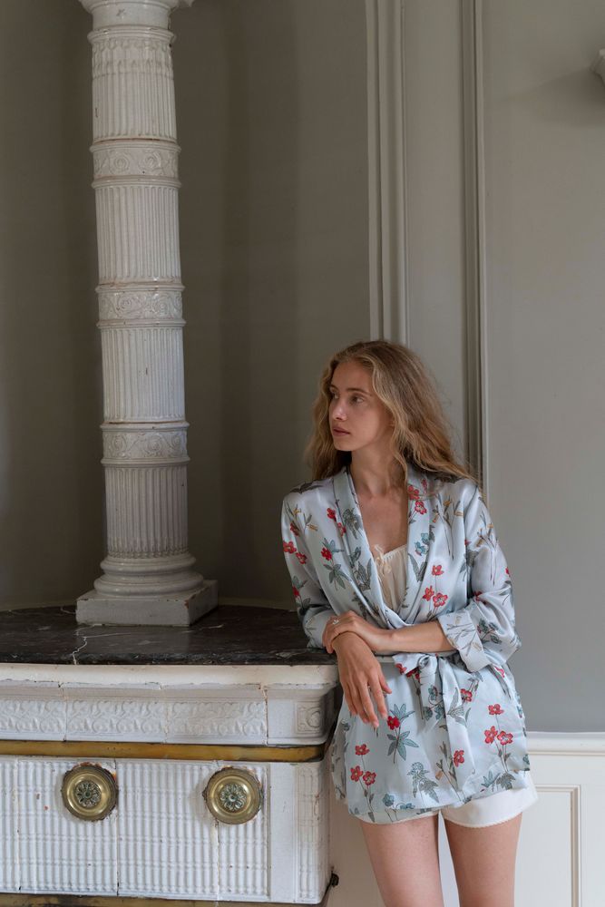 Homewear - Kimono “Agathe” - LALIDE A PARIS
