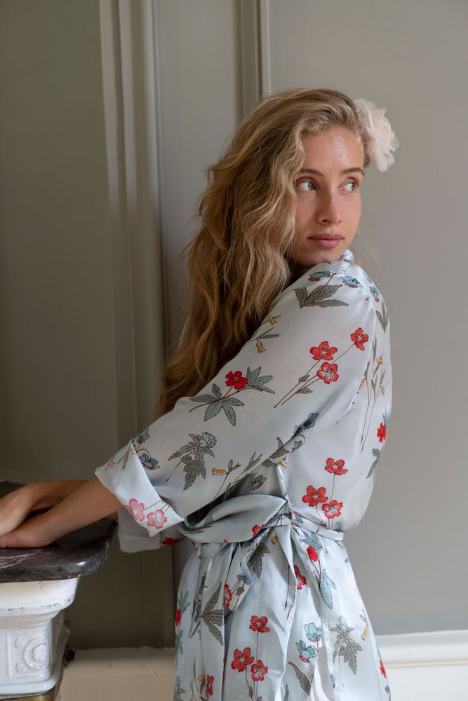 Homewear - Kimono “Agathe” - LALIDE A PARIS