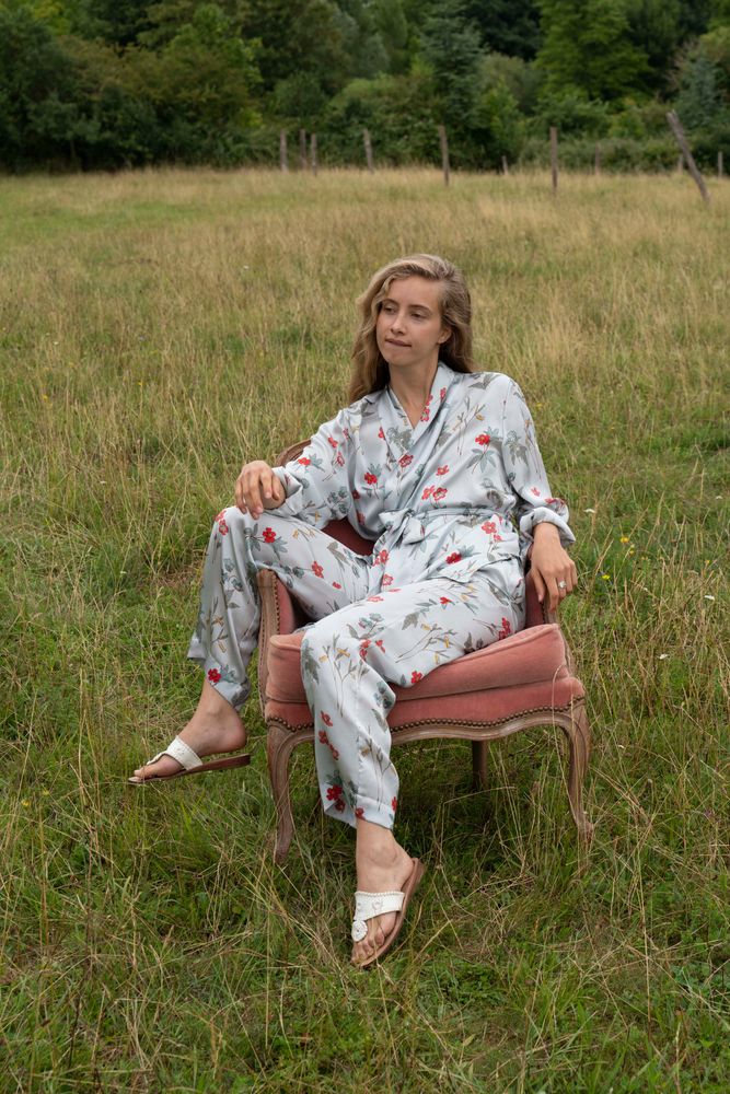 Homewear - Kimono “Agathe” - LALIDE A PARIS