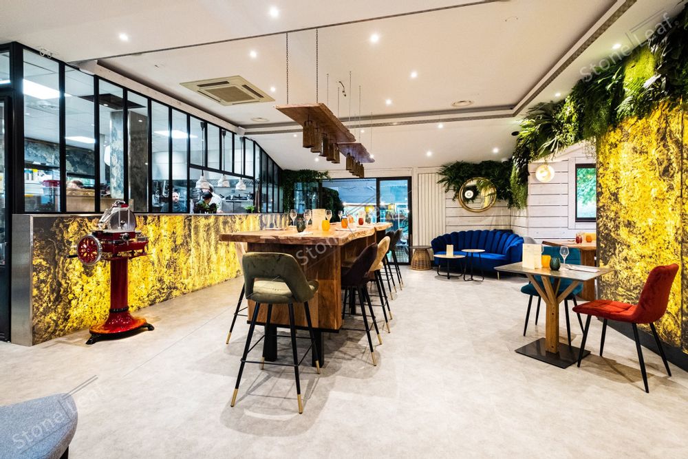 Office design and planning - Translucent Moscou - STONELEAF