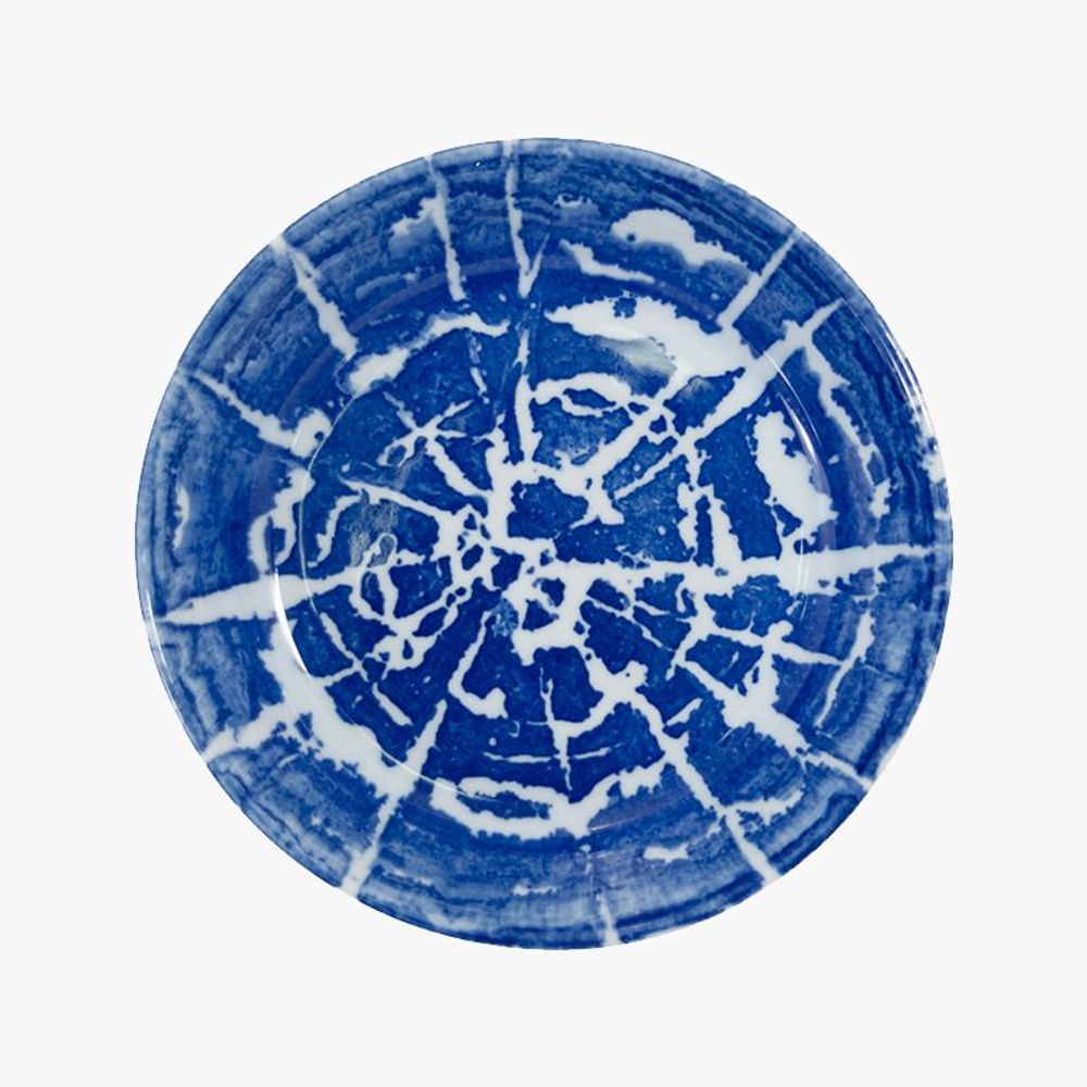 Ceramic - DEEP PLATE - BATIK - PORCELAINE DU LOT VIREBENT