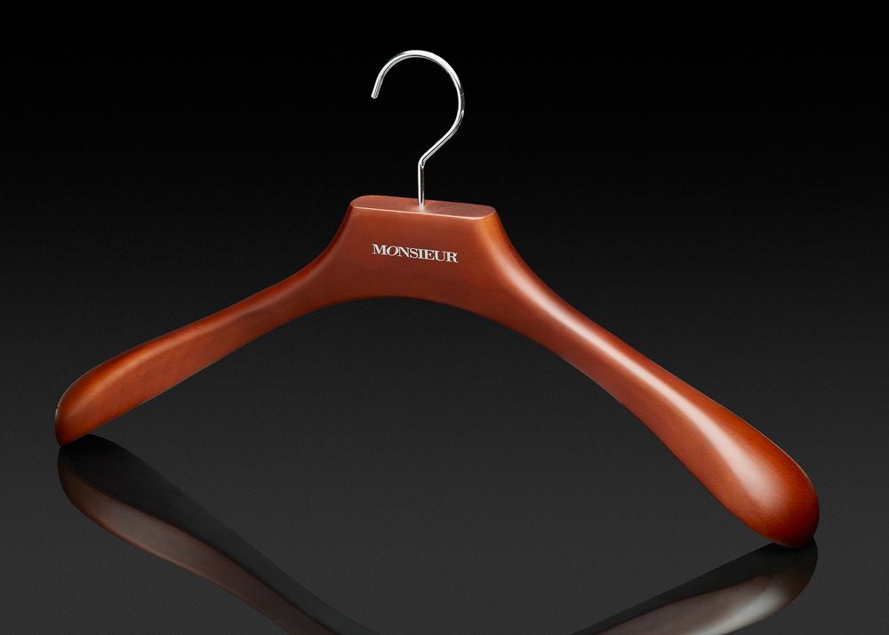 Customizable objects - Custom Wooden Hangers - Elegance Collection - AUTHENTIQUES PARIS