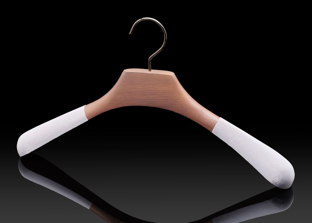 Customizable objects - Custom Wooden Hangers - Elegance Collection - AUTHENTIQUES PARIS