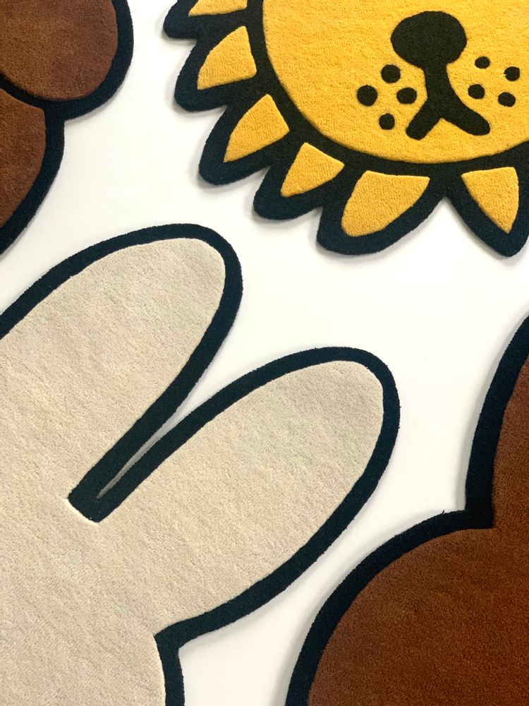 Children's decorative items - Melanie Rug (Miffy & Friends) - MAISON DEUX X TEUN ZWETS
