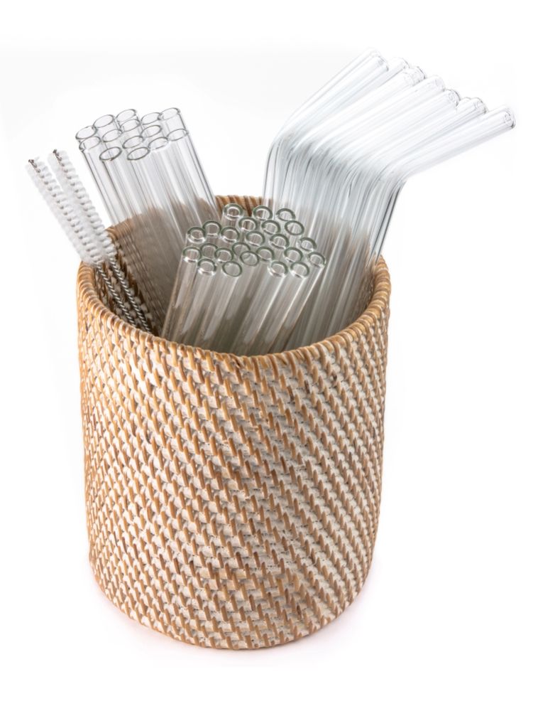 Glass - Glass Straws - PANDA PAILLES