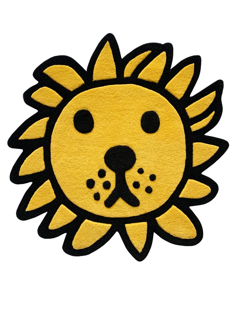 Chambres d'enfants - Tapis Lion - MAISON DEUX X TEUN ZWETS