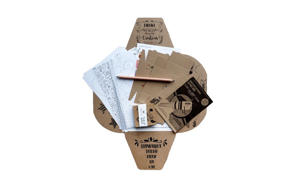 Loisirs créatifs pour enfant - Loisirs - Pochette Occupe ton enfant - AGENT PAPER