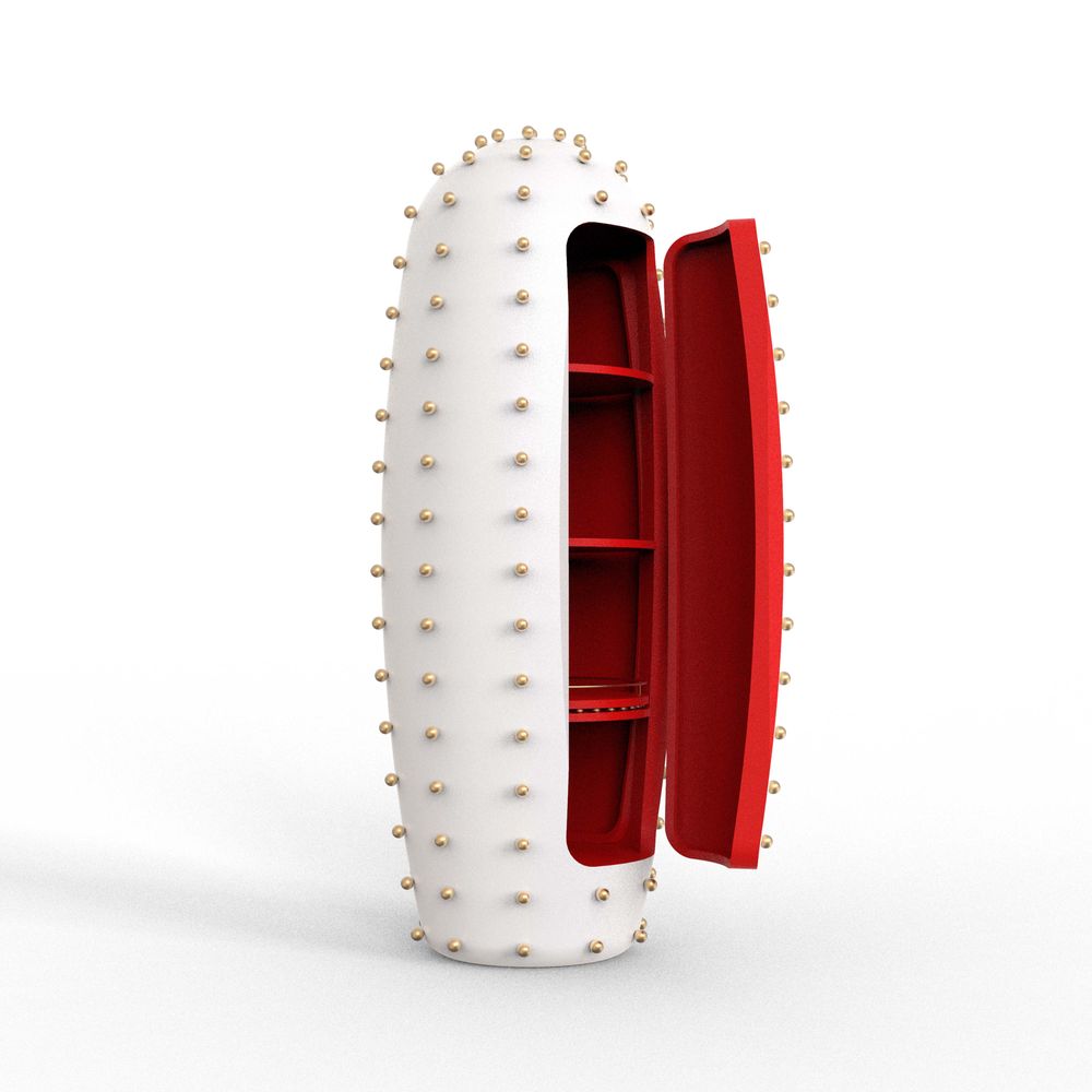 Chiffonniers - Oasis Cabinet Neige - SCARLET SPLENDOUR