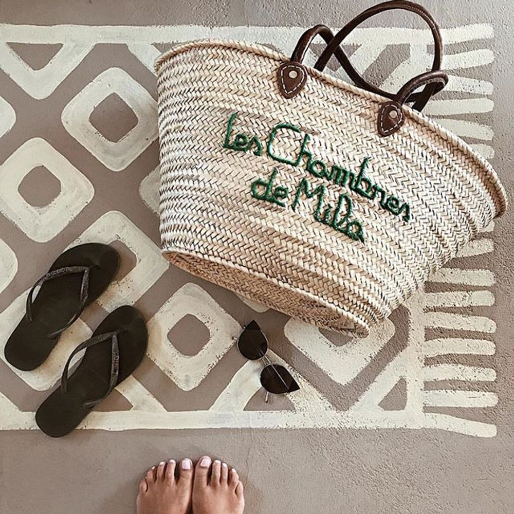 Shopping baskets - Beach Basket - 100% Unique, 100% You! - ORIGINAL MARRAKECH