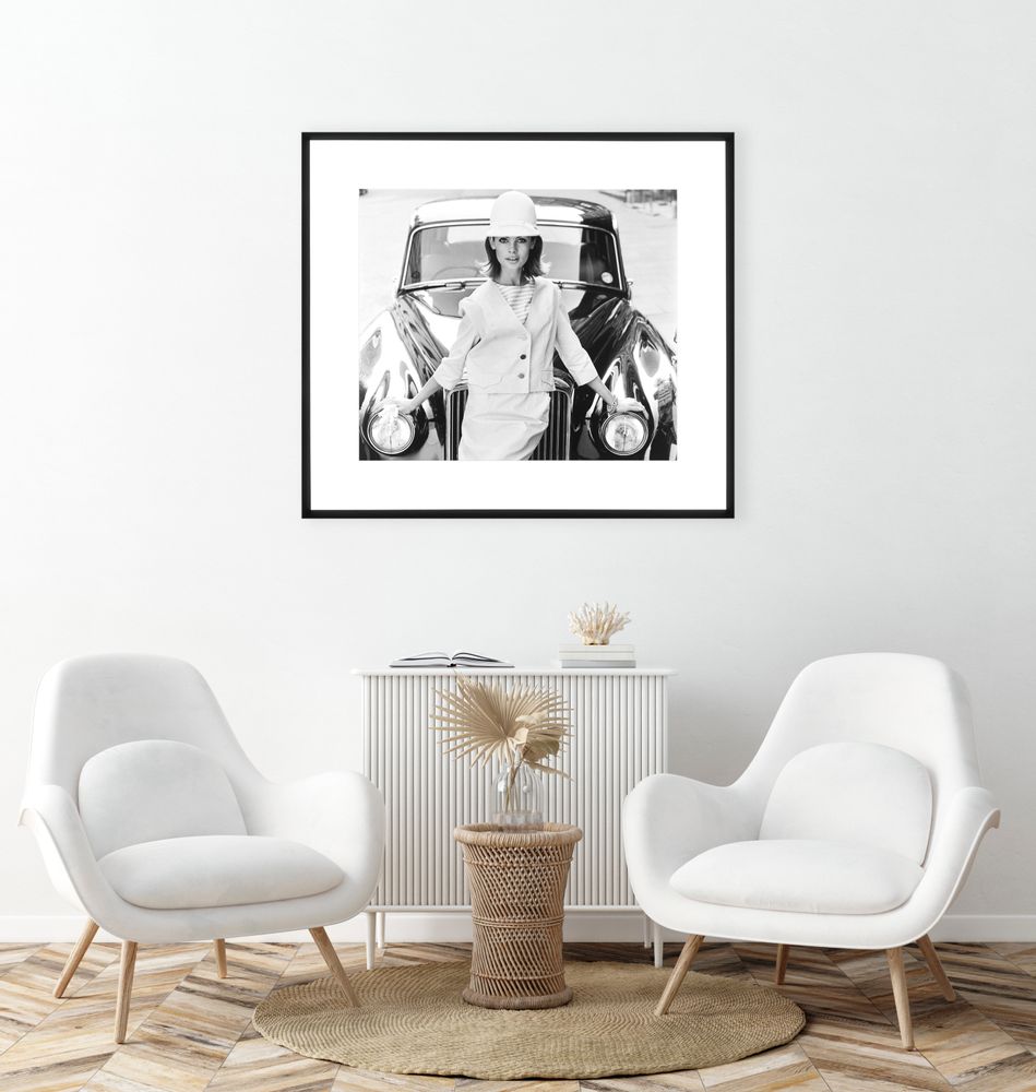 Photos d'art - Décoration murale. Jean Shrimpton - ABLO BLOMMAERT