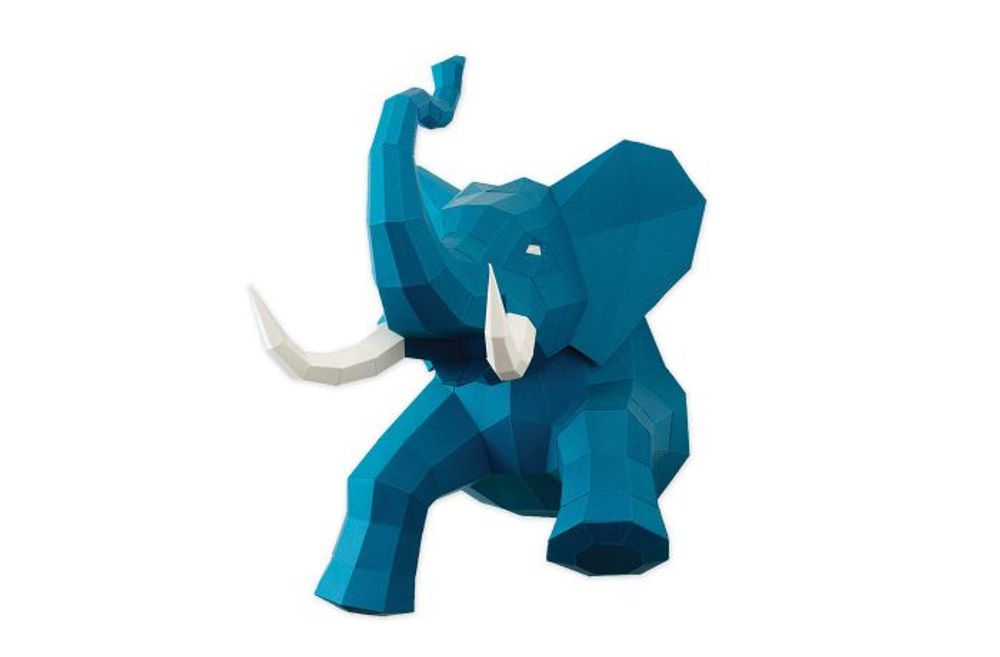 Other wall decoration - Paper Decoration - Elephant Trophy - AGENT PAPER