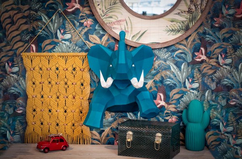 Other wall decoration - Paper Decoration - Elephant Trophy - AGENT PAPER