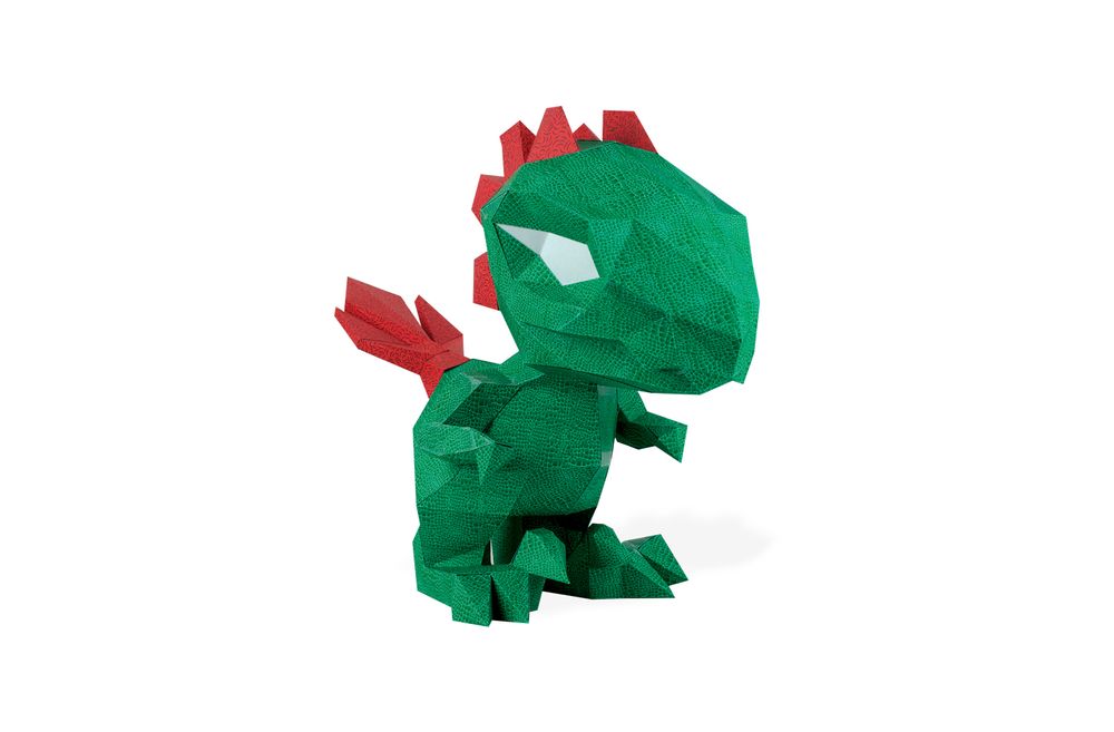 Decorative objects - Paper decoration - Trophy petit dino - AGENT PAPER
