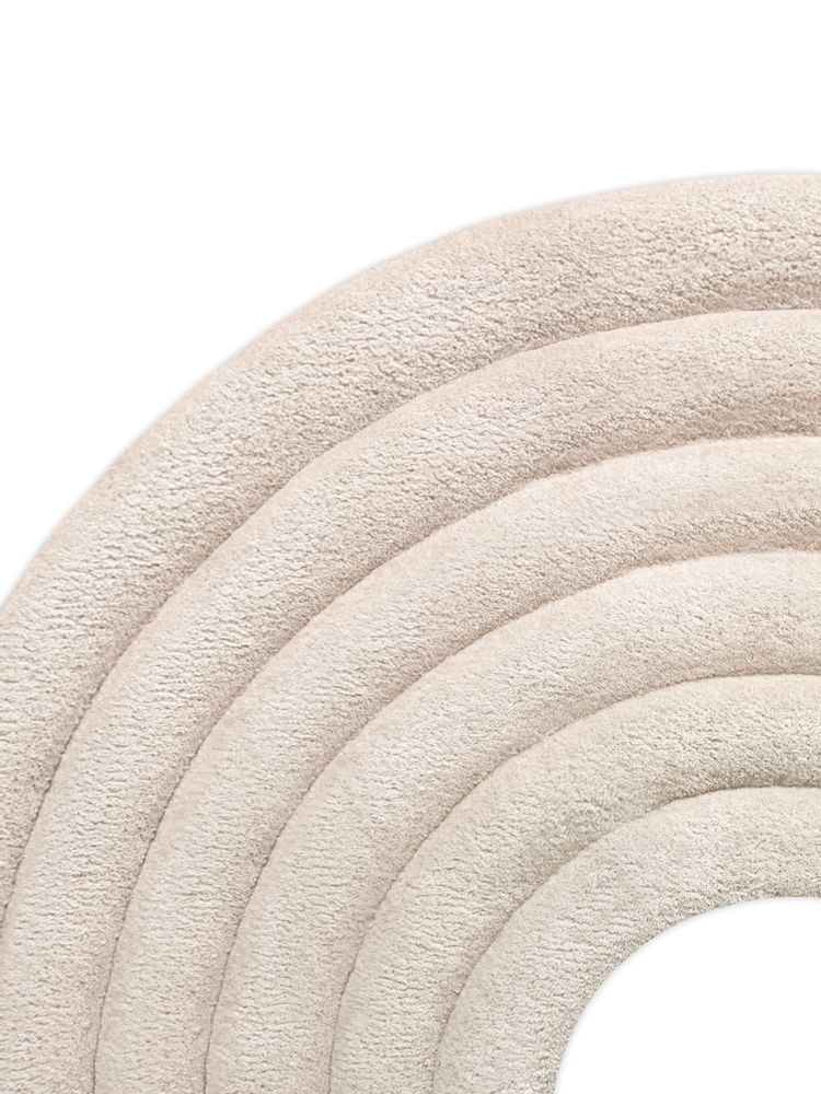 Chambres d'enfants - Tapis Arc-en-ciel Naturel - MAISON DEUX X TEUN ZWETS
