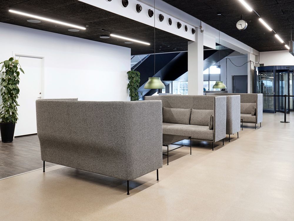Office design and planning - Silhouette Sofa - HAY