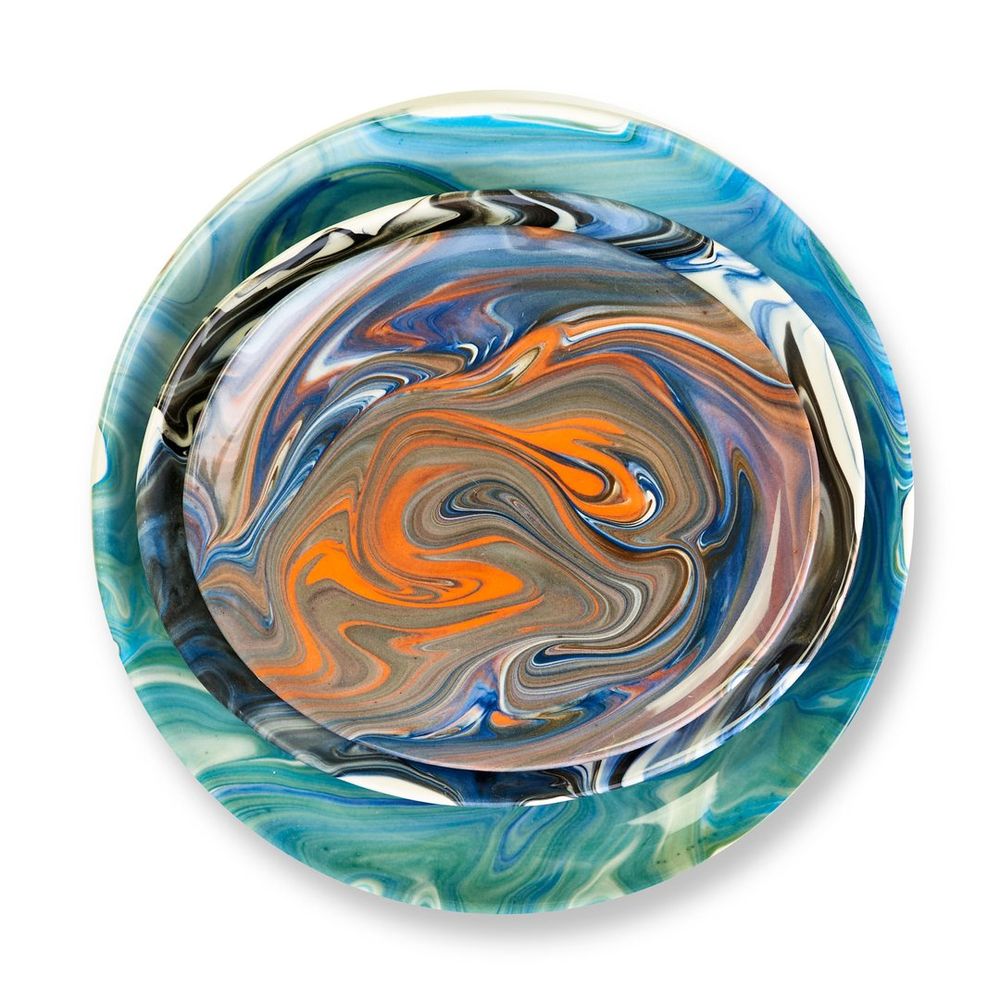 Formal plates - Chahut Ensemble, Presentation, Service and Dessert - IOM INES-OLYMPE MERCADAL