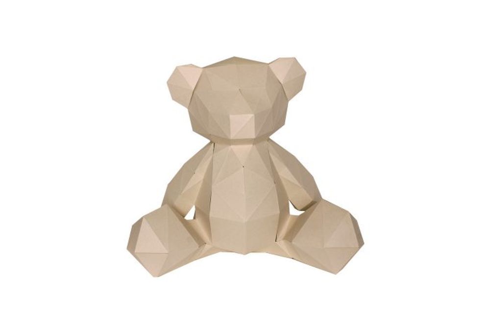 Objets de décoration - Décoration en papier - Trophée ourson  - AGENT PAPER