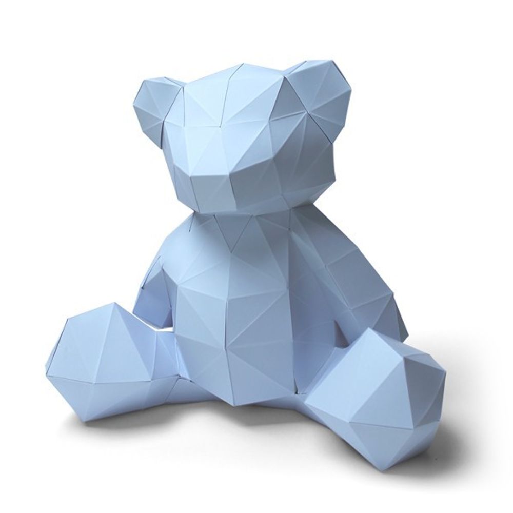 Objets de décoration - Décoration en papier - Trophée ourson  - AGENT PAPER