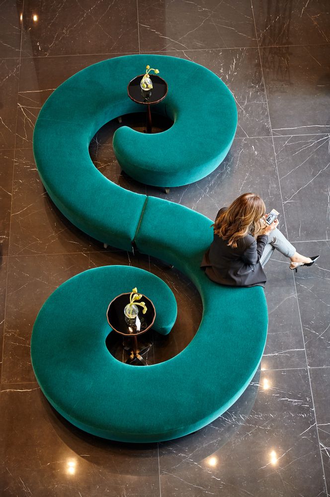 Sofas for hospitalities & contracts - TOURBILLON SOFA - CHRISTOPHER GUY