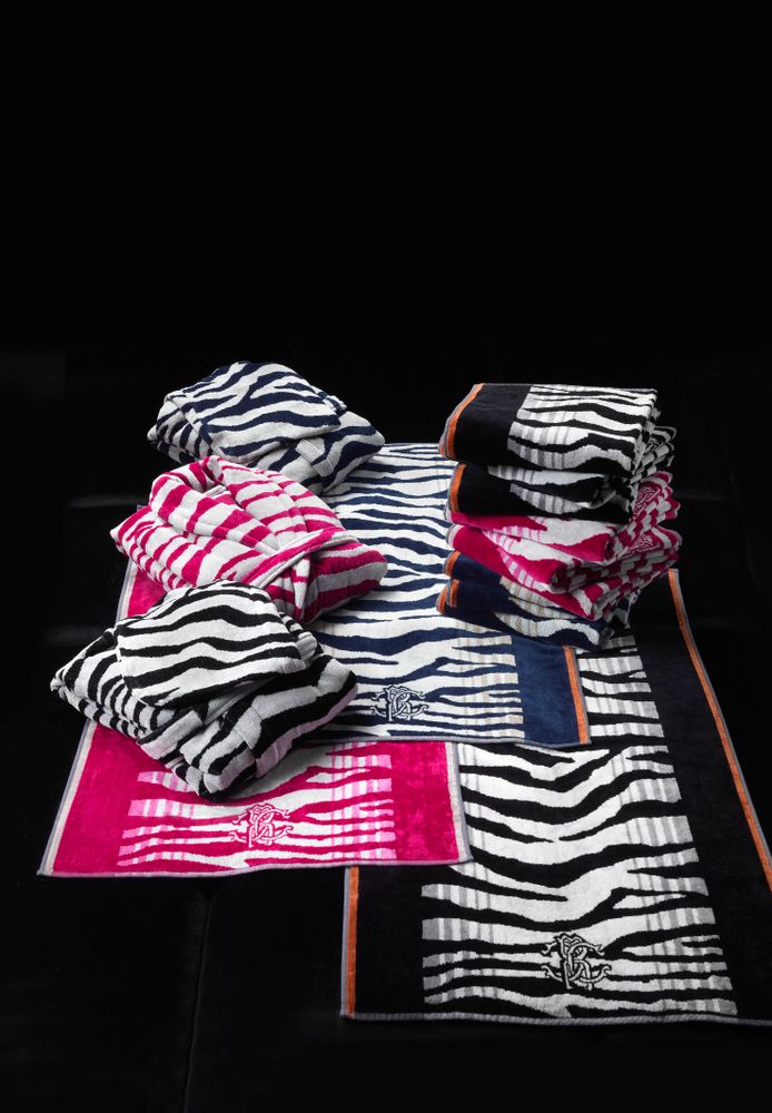 Serviettes de bain - ROBERTO CAVALLI SS 2021 LINGE DE BAIN - ROBERTO CAVALLI HOME LINEN
