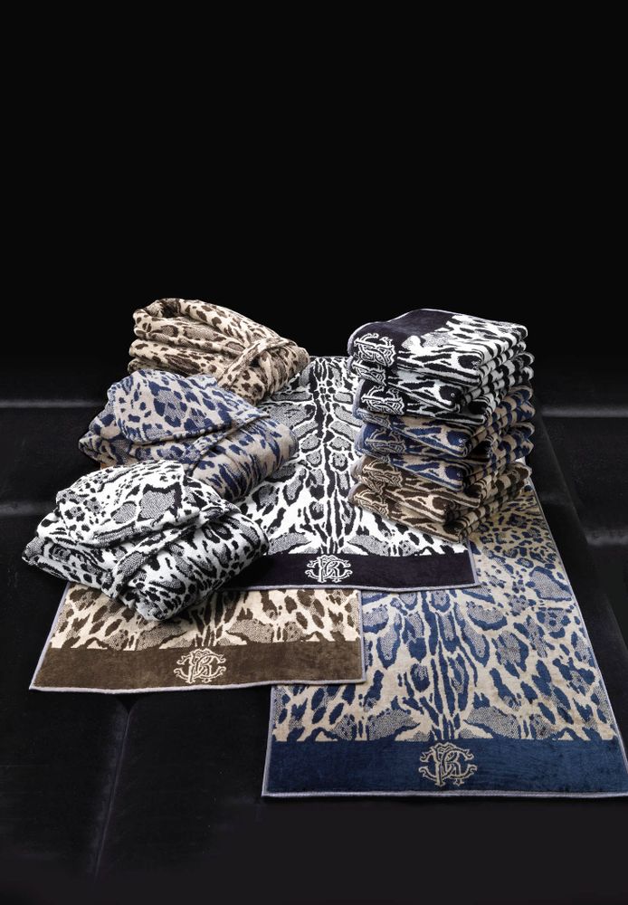 Serviettes de bain - ROBERTO CAVALLI SS 2021 LINGE DE BAIN - ROBERTO CAVALLI HOME LINEN
