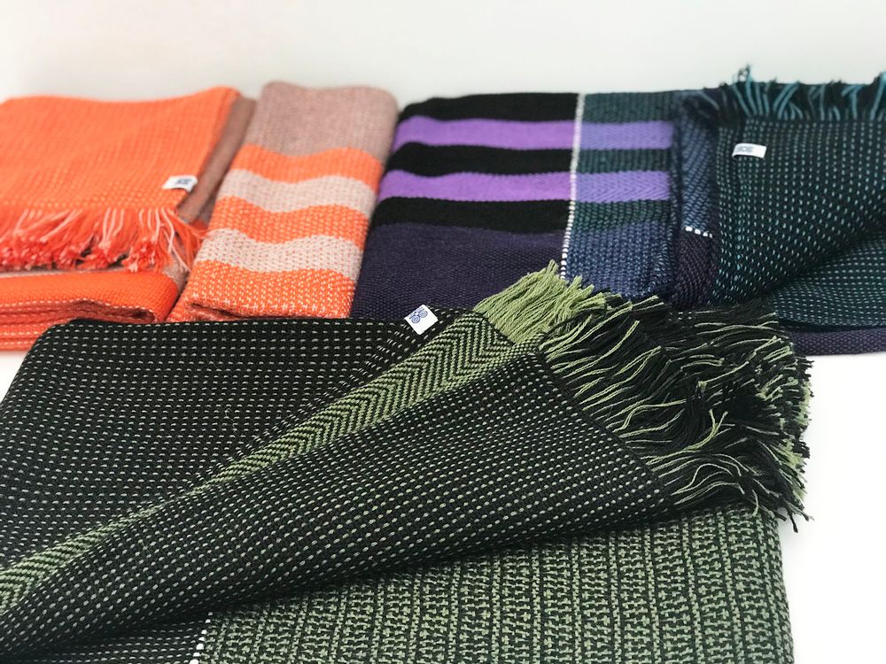 Unique pieces - Plaid BELLA - T'RU SUSTAINABLE HANDMADE