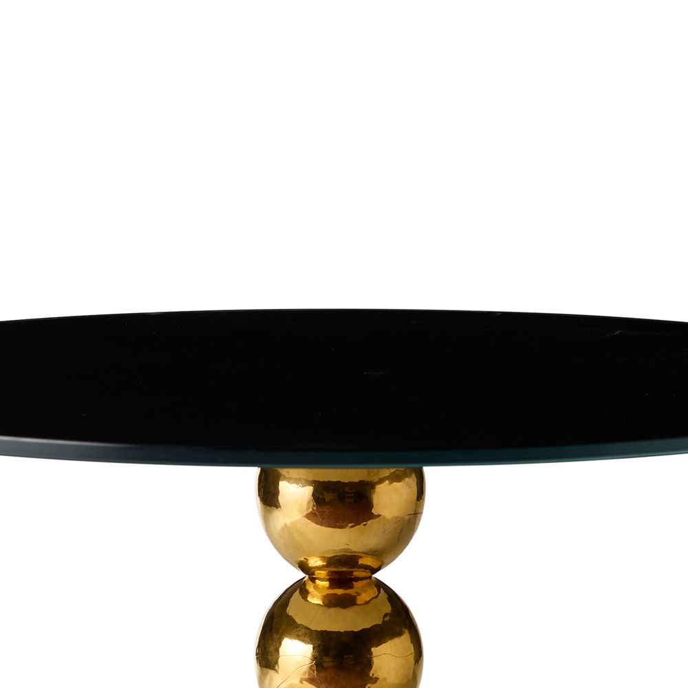 Autres tables  - TABLE BASSE AVEC SPHÈRES - MARIONI