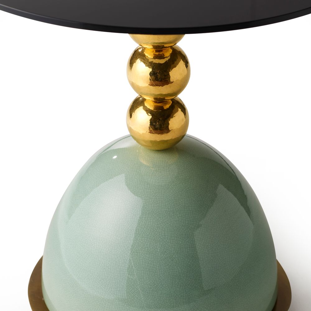 Autres tables  - TABLE BASSE AVEC SPHÈRES - MARIONI